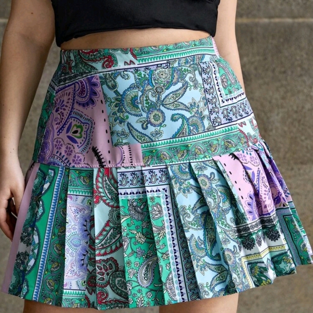 Pleated Skirt